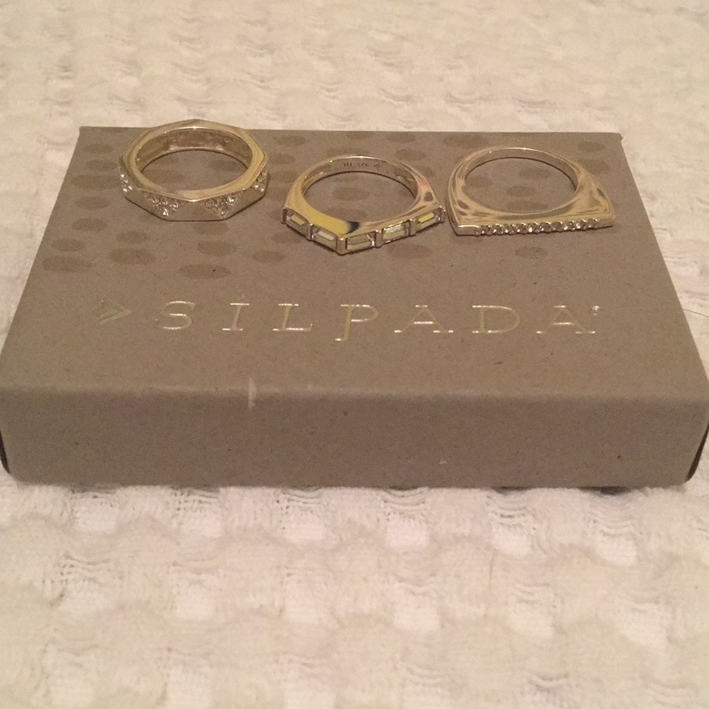 Silpada Ring Set